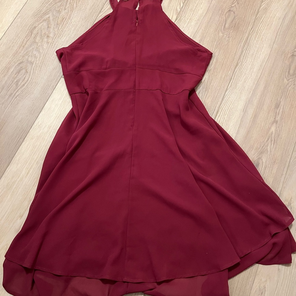 Mini cocktail dress.